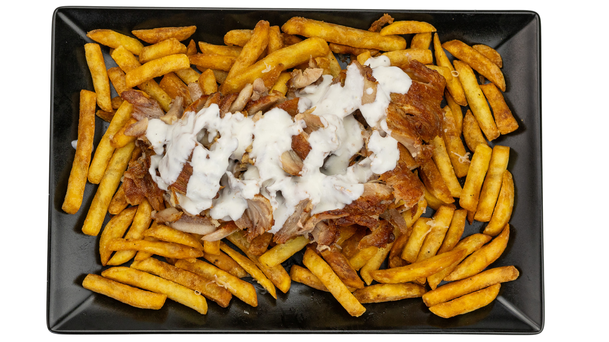 XL Gyros hús sült krumplival